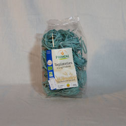 Tagliatelle met spirulina