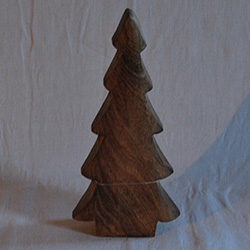 Houten kerstboom